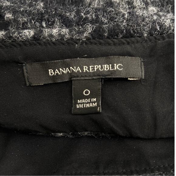 Banana Republic Plaid Cut-Out Back Tank Size 0 - Picture 4 of 5